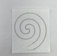 Câble chauffant autorégulant en fibre métallique conductrice