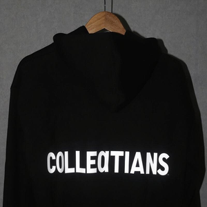 Jersey brillante de talla grande para hombre, gráfico de diseñador, luz reflectante de invierno, informal, logotipo personalizado, Sudadera con capucha con estampado de lana de algodón 100% - Product Image 4