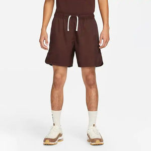 Wholesale Lightweight 100% Cotton <b>Men's</b> Casual <b>Brown</b> <b>Shorts</b> Customized Latest Design Solid Pattern Pockets Eco-Friendly Plain - Product Image 1