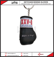 Mini porte-clés de boxe personnalisé de qualité supérieure Porte-clefs de gant de boxe Prix d'usine mini porte-clés de gant de boxe personnalisés avec logo