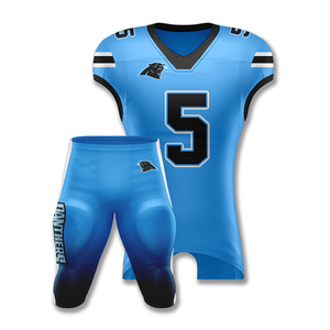 Uniforme de football américain en gros conception personnalisée pour la pratique du jeu d'équipe ensemble vêtements de sport à séchage rapide fabricant OEM - Product Image 5