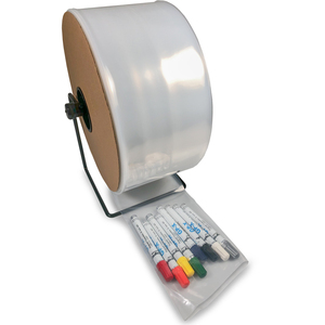 Options transparentes ou opaques Le rouleau de tubes en poly permet des sacs de couleur claire ou unie pour répondre aux besoins spécifiques - Product Image 2