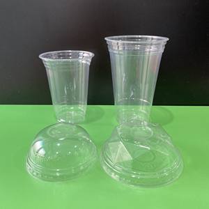 Vaso de Plástico PET para Bebidas Frías, Precio Económico de Fábrica, Personalizado OEM, 12oz 16oz, Diámetro 93mm, para Té de Burbujas, Jugo, Desechable para Llevar - Product Image 3