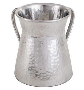 Taza de lavado de acero inoxidable Diseño martillado Los Mejores Regalos Artesanías usadas Taza de lavado de acero - Product Image 5