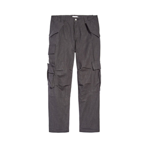 Pantalones Cargo de camuflaje de algodón personalizados para hombre con bolsillos laterales y joggers ligeros, pantalones casuales lavados perfectos para hombre - Product Image 5