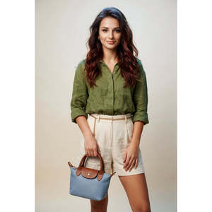 Autentica Borsa a Spalla da Donna in Morbida Pelle Dollaro, Prodotta in Italia, Art. 26073 - Product Image 2