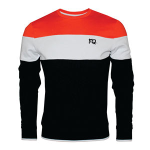 Sweat-shirt brodé personnalisé Streetwear Col rond Imprimé doublé Design lourd Styles tendance pour l'automne - Product Image 3