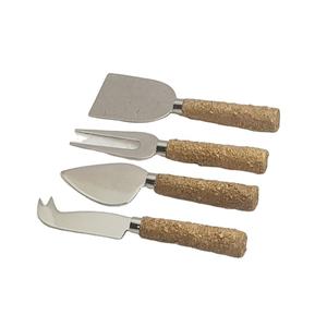 Exquisite Homemade Metal Stainless Steel Cutlery <b>Fork</b> Set Top Quality Gold Concrete Designer Handle Flatware Cheese Cutting - Product Image 1