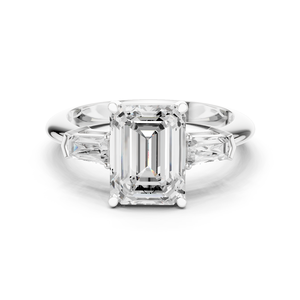 10K Silver Heart Shape <b>Ring</b> for <b>Girls</b> Birthday Gift - Product Image 3