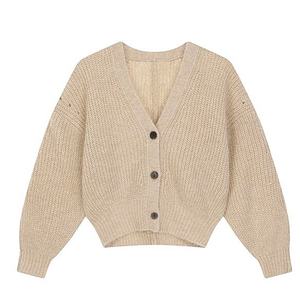 Pull cardigan unisexe à manches longues pour les sororités, tricot personnalisé, respirant, motif patchwork brodé pour l'automne et l'hiver - Product Image 3