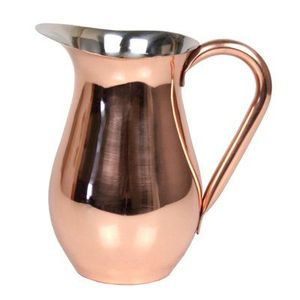 Pichet en métal gaufré à la main de style ottoman pour service de boissons, Surahi, pichet Pinar couleur cuivre - Product Image 5