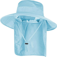 Sombreros de Pescador Personalizados OEM para Hombre, Sombrero Panamá de Algodón Lavado para Exteriores, Gorra de Pesca y Caza de Verano, Protección Solar UV400