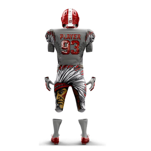 Ensemble d'uniformes de football américain personnalisés, 100 % polyester respirant, haute qualité, sublimation, personnalisation de la marque, style unisexe - Product Image 3