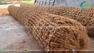 Tronco de Fibra de Coco de Tejido Resistente para Paisajismo Ecológico y Ofrecer Cobertura de Superficie Sostenible en Proyectos Ambientales - Product Image 6