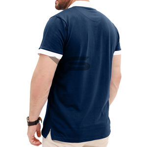 Polo de Golf de Gama Alta para Hombre, Jersey Elástico de Calidad Clásico, Transpirable, Absorbe La Humedad, Bordado Informal Sólido, Verano - Product Image 5