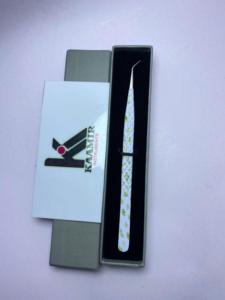 ชุดแหนบต่อขนตาพร้อมกล่องเคลือบกระดาษแยกยาวทำจากสแตนเลส - Product Image 3