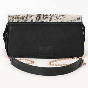 Bolso Bandolera de Cuero Genuino de Alta Calidad para Chicas, Estilo Vintage Occidental, Correa de Cadena Duradera, Borla, Estilo Vaquero - Product Image 4