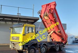 Camions bennes d'occasion MAN TGA 41.440 8X8, transmission manuelle, conduite à gauche, moteur diesel Euro4, 2007 - Product Image 6