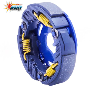 SUN Racing MIO100 Nuevo Ensamblaje de Embrague de Velocidad de Acero Azul 1000 RPM y Zapatas para Modificaciones y Actualizaciones de Scooter Modelo MO100-CVT005 - Product Image 4