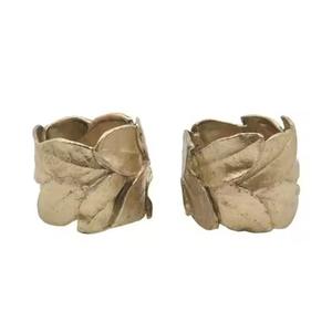 Beaux ronds de serviette en métal pour la décoration de fête d'hôtel et de mariage à la maison pour Noël et autres occasions spéciales - Product Image 2