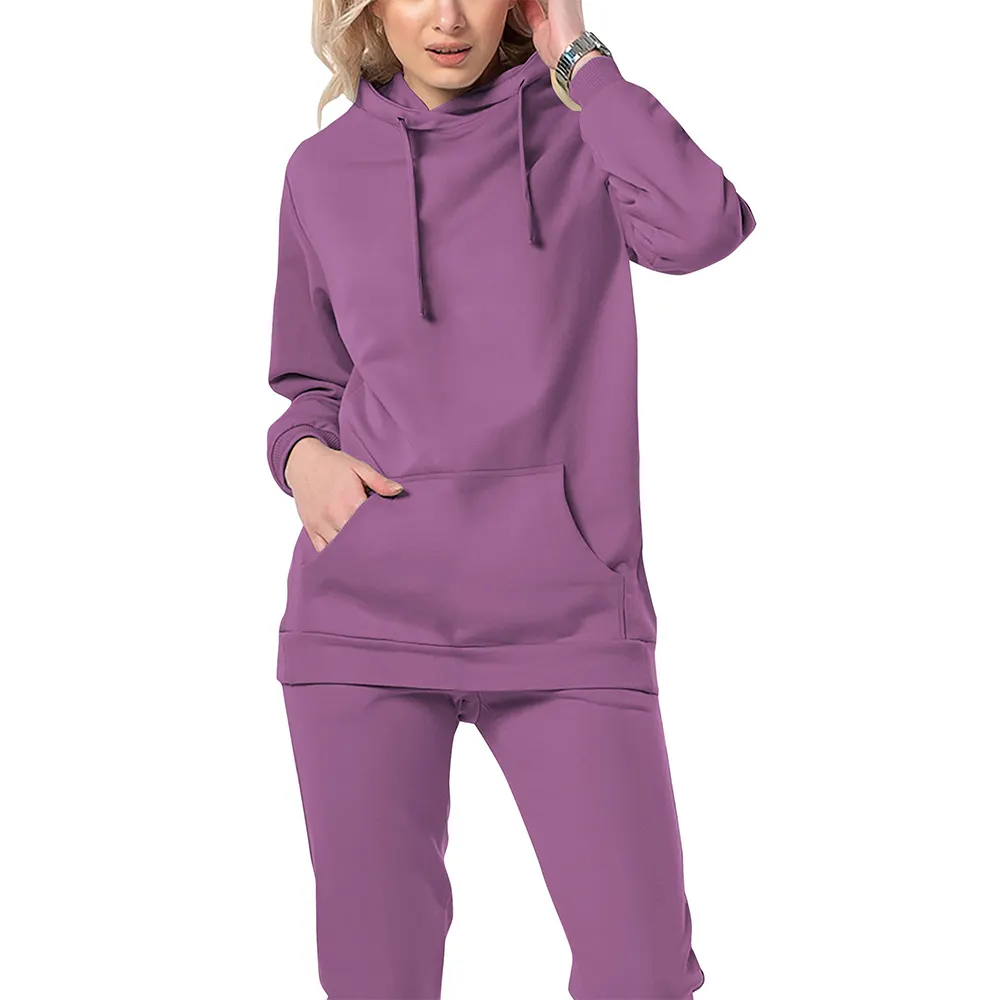 2024 nouveauté sweat à capuche femme sportif de haute qualité avec Logo personnalisé lettre mousse impression Style à manches longues