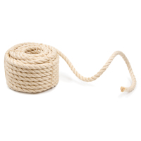 Corde en sisal naturel écologique 12 mm 15 m pour bricolage, ficelle de chanvre, décoration de fenêtre, remplacement pour griffoir d'arbre ou tour pour chat