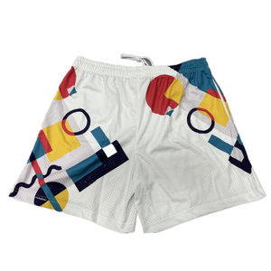 Wholesale Price Custom Print Boys <b>Shorts</b> Summer Running Fitness Loose <b>Mens</b> <b>Patterned</b> Gym <b>Shorts</b> - Product Image 3