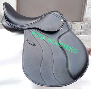 Sillín de caballo de cuero occidental de primera calidad, cuero sintético de buena calidad, para todos los usos - Product Image 4