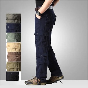 กางเกงคาร์โก้ของผู้ชายกางเกงใส่ทำงานผ้าฝ้าย6XL ลำลองสำหรับฤดูใบไม้ผลิฤดูร้อนกางเกงฤดูใบไม้ร่วง - Product Image 3
