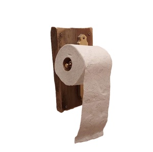 Meilleur design moderne en bois salle de bain armoire de rangement organisateur de papier toilette rouleau porte-serviettes support pour usage domestique - Product Image 3