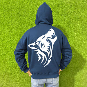 เสื้อฮู้ดแบบสวมหัวสำหรับผู้ชายผ้าฝ้าย100% แบบกำหนดเองระบายอากาศได้แขนยาวพิมพ์ลายสำหรับฤดูหนาว - Product Image 6