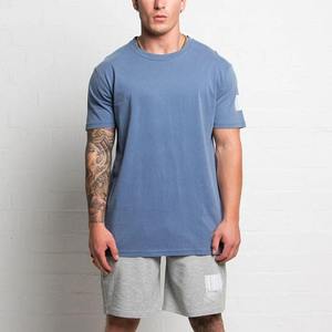 เสื้อยืดชายกระโปรงแขนสั้นทรงหยดน้ำสำหรับผู้ชายแฟชั่นดีไซน์ใหม่ - Product Image 2