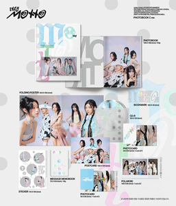 ITZY Motto 12º Mini Álbum [Photobook Versión C] CD con 3 Fototarjetas, Pegatinas, Postales, Marcadores, Póster Plegable, Bloc de Notas, K-Pop - Product Image 2