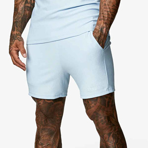 Shorts de jogging cargo en molleton tricoté décontracté pour homme avec logo personnalisé, en coton, pour l'été - Product Image 3