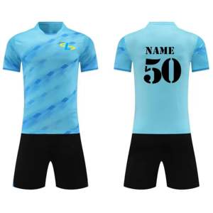 Uniforme de Fútbol para Hombre de Último Estilo con Servicio OEM Personalizado y MOQ Bajo / Uniforme de Fútbol para Hombre con Nombre de Equipo Personalizado de Alta Calidad - Product Image 3