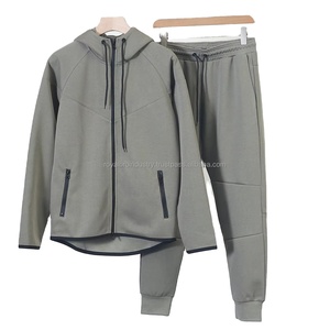 Gym Fitness Sportswear Tech Fleece Training Chándales Hombres Conjunto de dos piezas Chándal Jogging Sportswear Activewear Chándales - Product Image 2