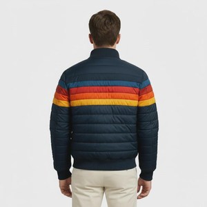 Veste matelassée légère pour homme, imperméable et coupe-vent, isolée, facile à porter, protection thermique, vente en gros, exportation - Product Image 2