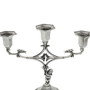 Candelabra Decoration Metal <b>Candle</b> <b>Holder</b> for <b>Dinner</b> Table 3-<b>Candle</b> - Product Image 2