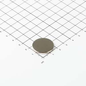 Magnete a disco in neodimio Ø23x2mm - Product Image 1