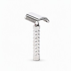 Maquinilla de Afeitar de Seguridad de Doble Filo de Acero Inoxidable para Hombre Yaqi <span class=keywords><strong>Duomo</strong></span> - Product Image 1