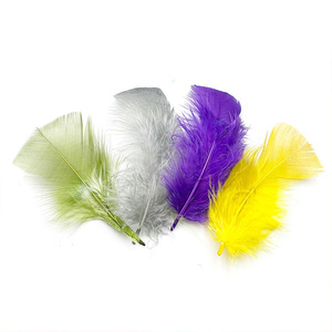 56pcs 4cm đầy màu sắc Thổ Nhĩ Kỳ Craft lông - Product Image 6