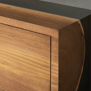 Modern masif ahşap konsol masa-otel kullanımı için çok fonksiyonlu oturma odası depolama 1401753 - Product Image 4