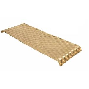 Moderno Tazón de Metal Abstracto con Diseño Recortado, Tazón de Frutas de Aluminio Hecho a Mano, Elegante Vajilla Decorativa para Exhibición en Mesa de Hogar u Oficina - Product Image 6