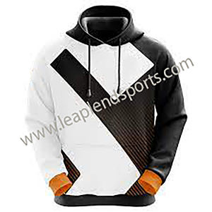 Sweat à capuche Boxy de luxe unisexe de haute qualité 100% coton éponge française sweats à capuche courts personnalisés et surdimensionnés pour l'hiver - Product Image 1