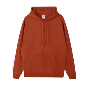 Venta caliente amarillo sólido en blanco Sudadera con capucha manga larga 100% algodón polar 320GSM entrenamiento y Jogging desgaste sudaderas deportivas - Product Image 2