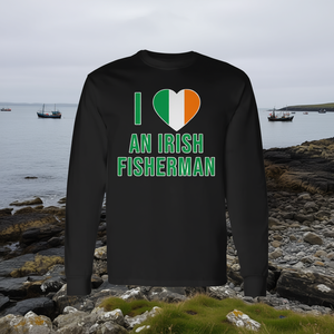 T-shirt à manches longues au design celtique côtier, thème nautique, vêtements promotionnels - Product Image 3