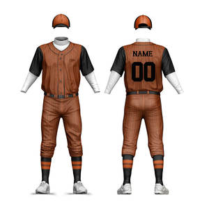 Nouveauté Uniforme de baseball de haute qualité en différentes tailles Vêtements de sport confortables de haute qualité Uniforme de baseball - Product Image 3