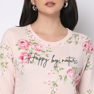 Logo Sweat Coton Polaire Femmes Ras Du Cou Pull Pull Surdimensionné Imprimés Personnalisés Sweat Vêtements Personnalisés - Product Image 3
