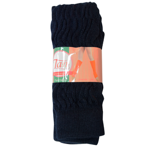 Calentadores de Piernas de Piel Sintética para Mujer, Diseño Tejido - Product Image 5