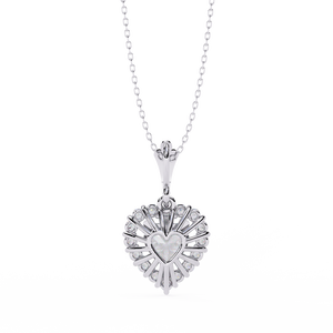 Hermoso Collar de Oro de 18k para Damas con Diamantes Cultivados en Laboratorio - Product Image 5